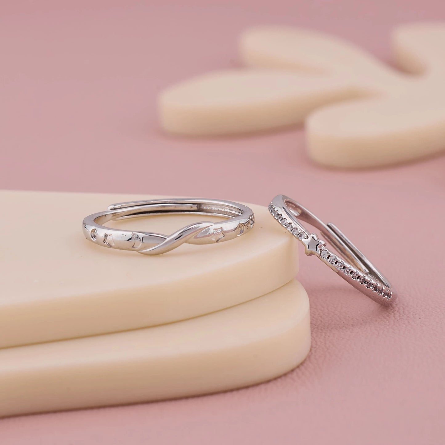 Starlight Couple Ring