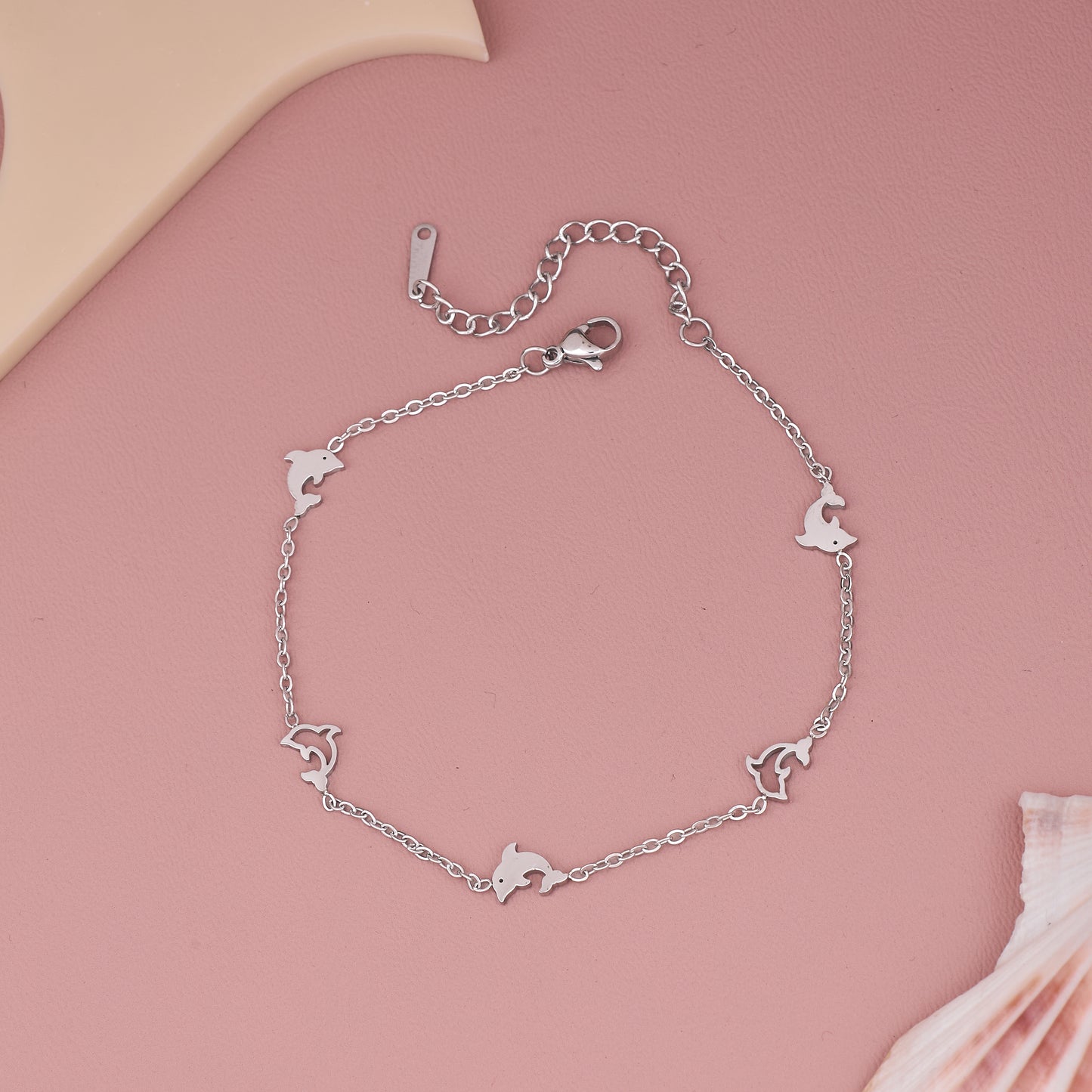 Dolphin Drift Anklet