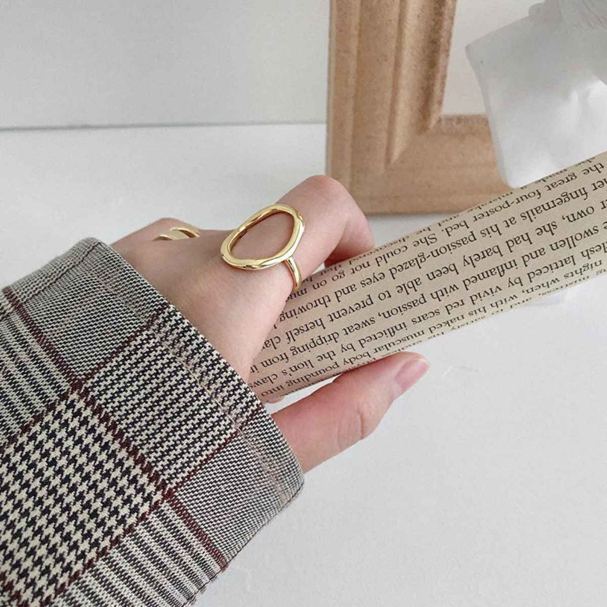 Golden Portal Ring