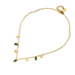Emerald Flutter Necklace