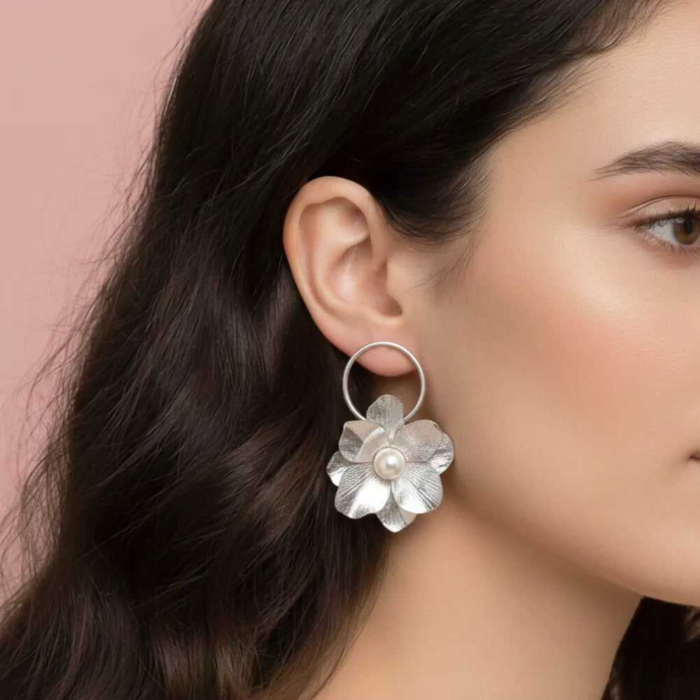 Flora Loop Earrings