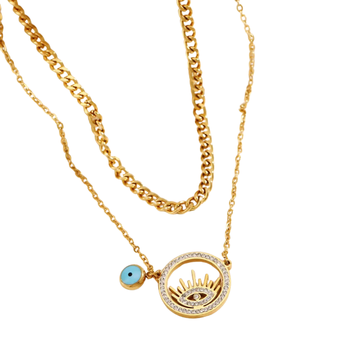 Sunrise Charm Necklace