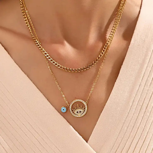 Sunrise Charm Necklace