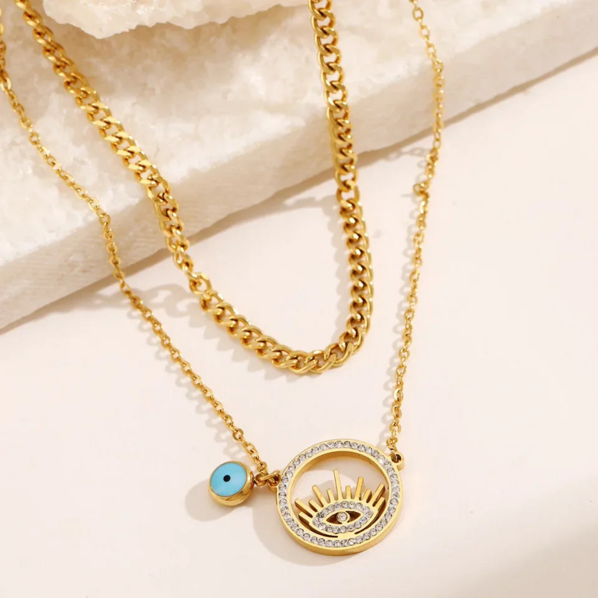 Sunrise Charm Necklace