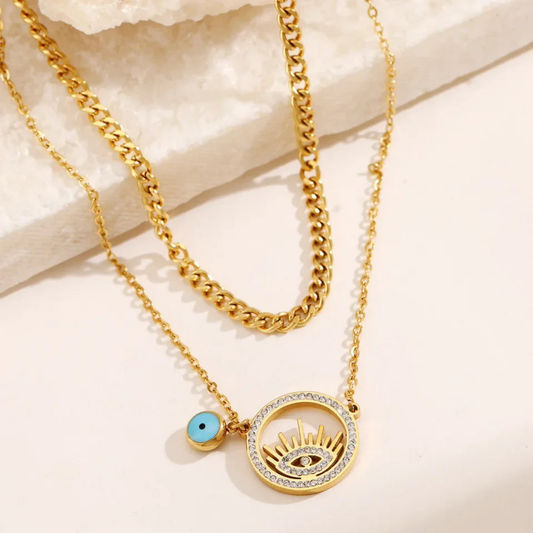 Sunrise Charm Necklace