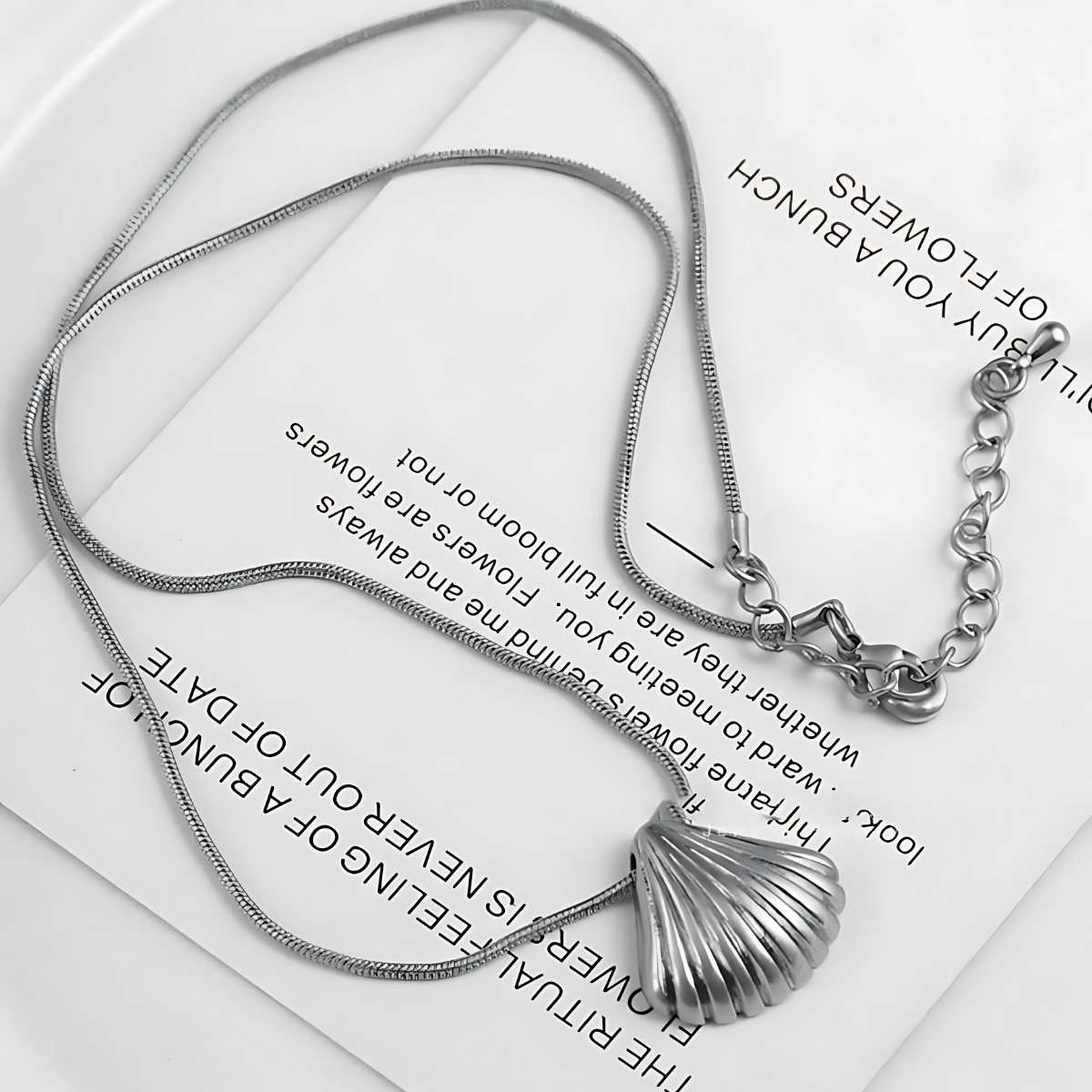 Silver Tide Pendant