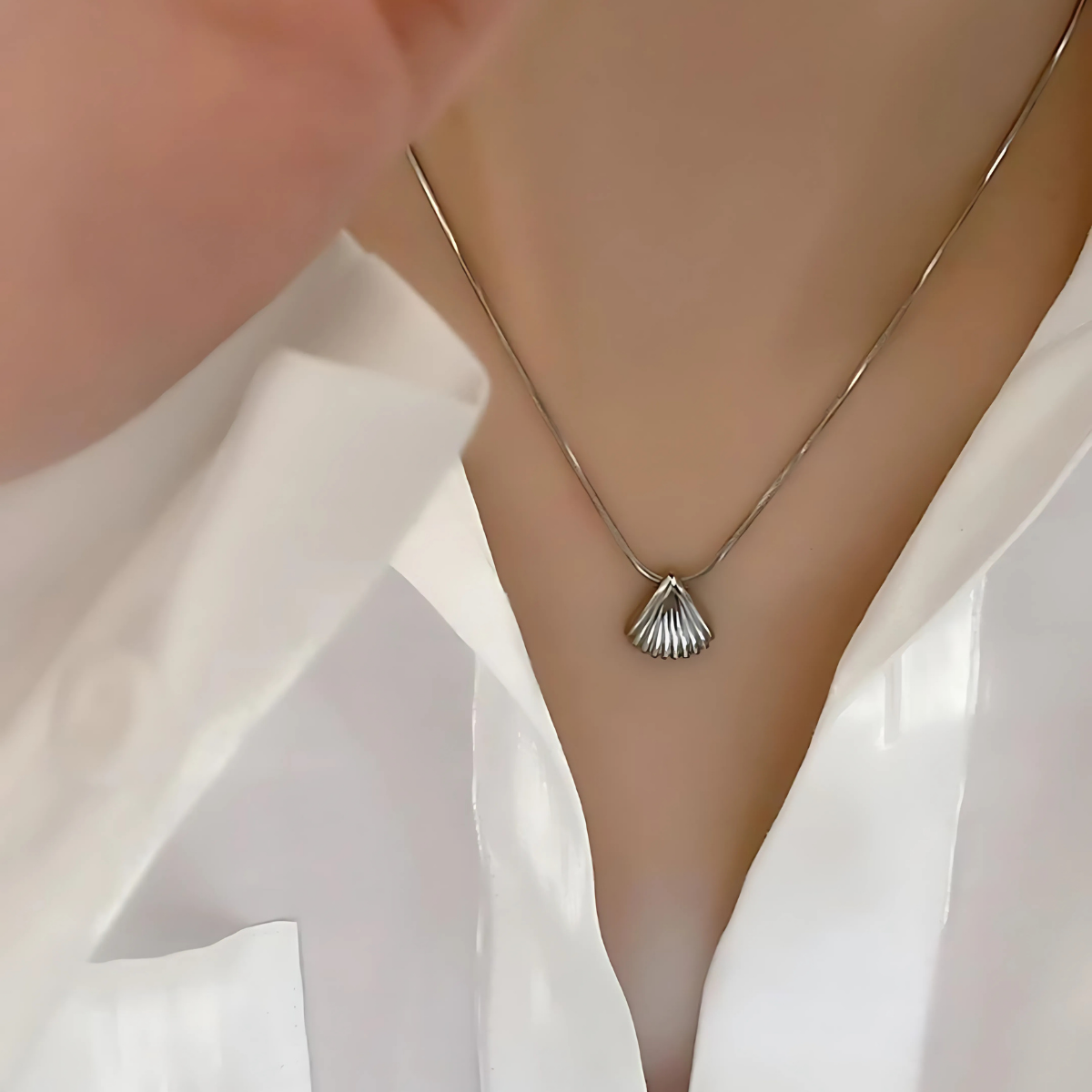 Silver Tide Pendant