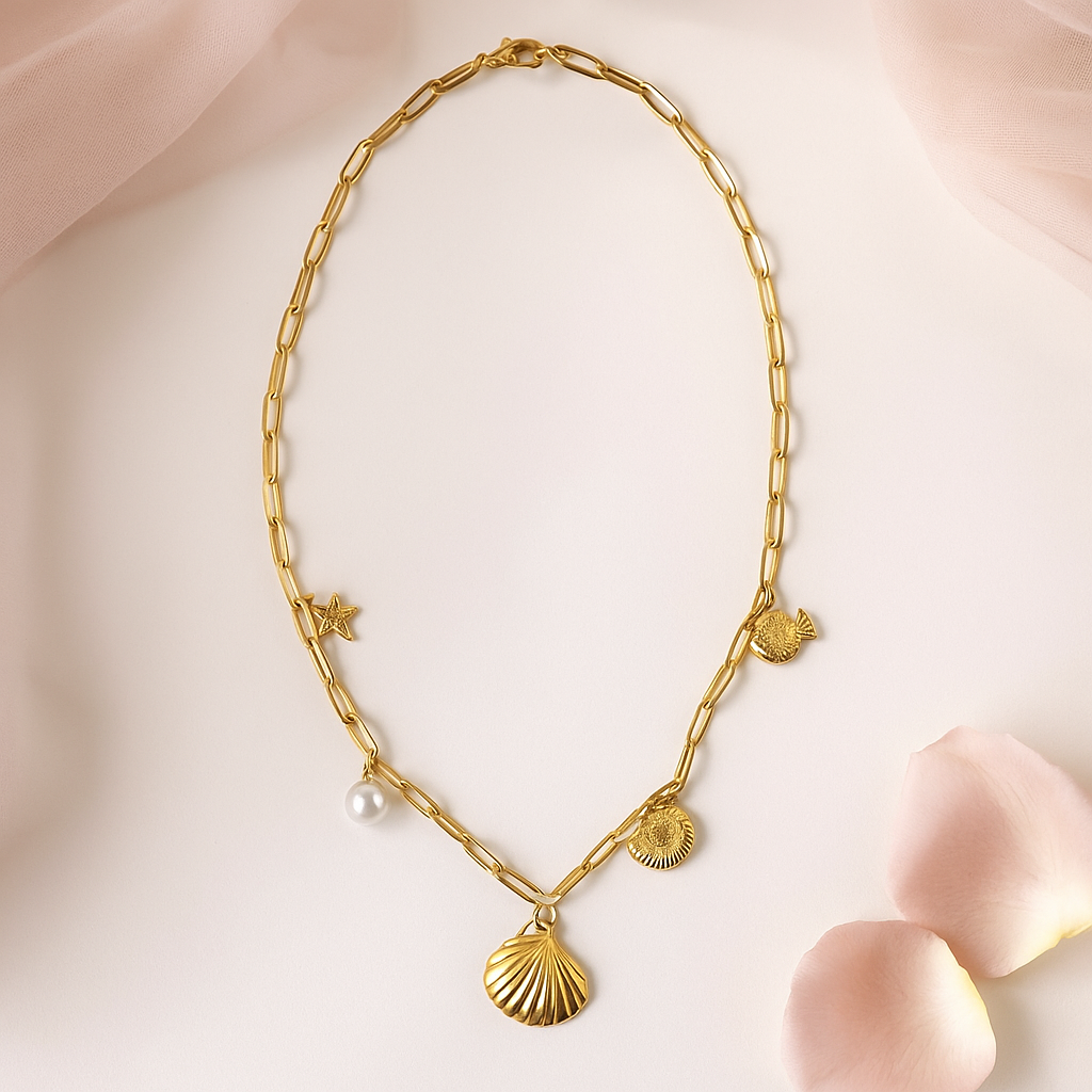 Wayfinder Ocean Charm Necklace