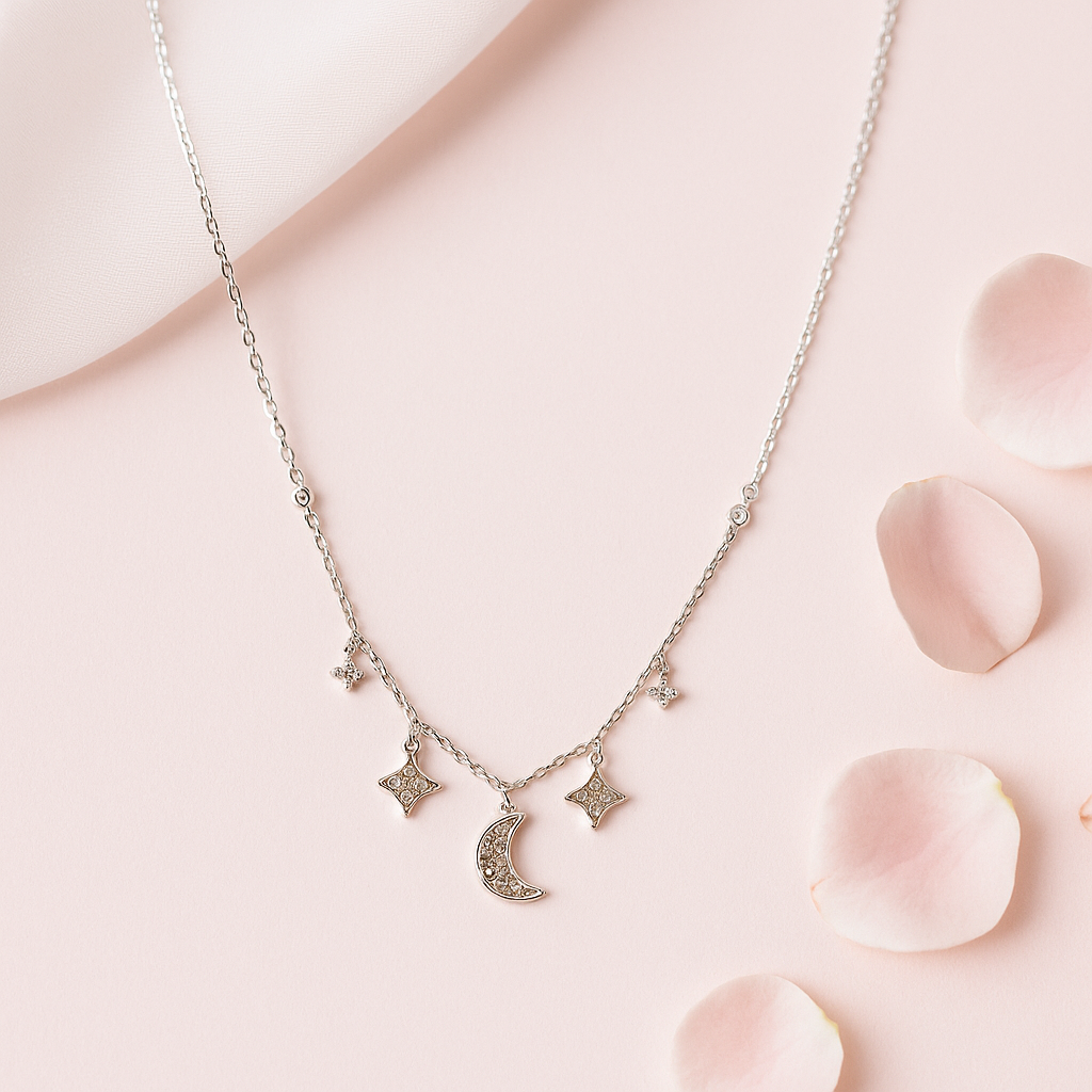 Midnight Sky Charm Necklace