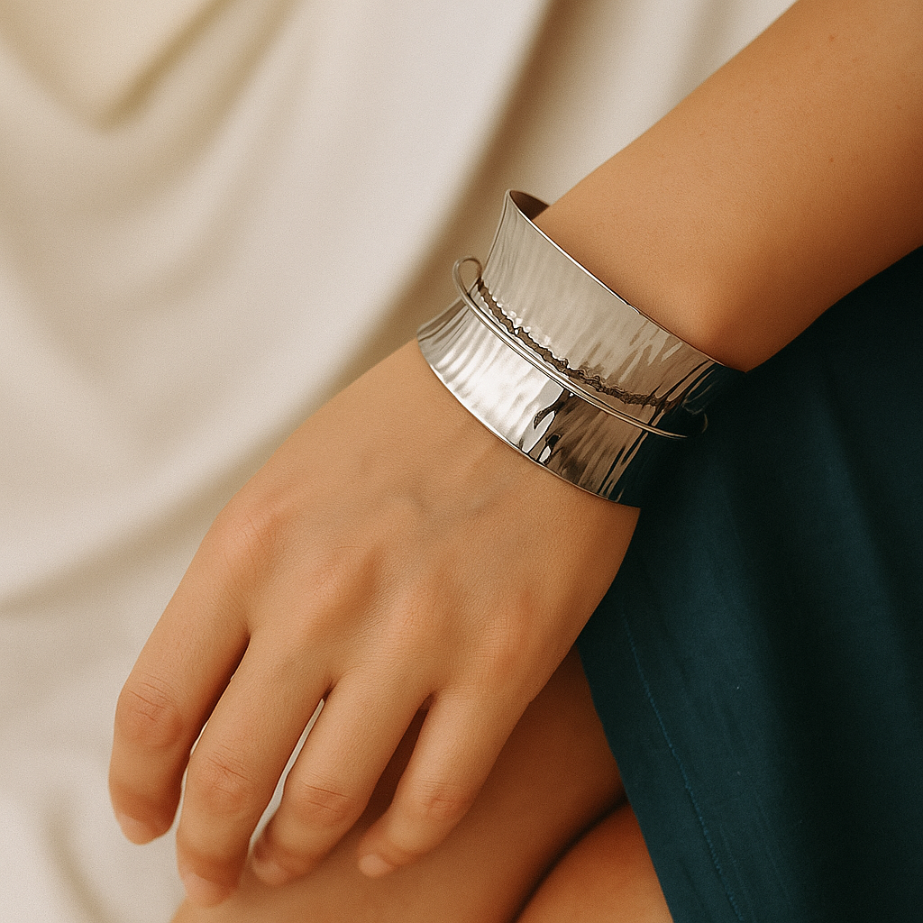 Silver Serpent Bracelet