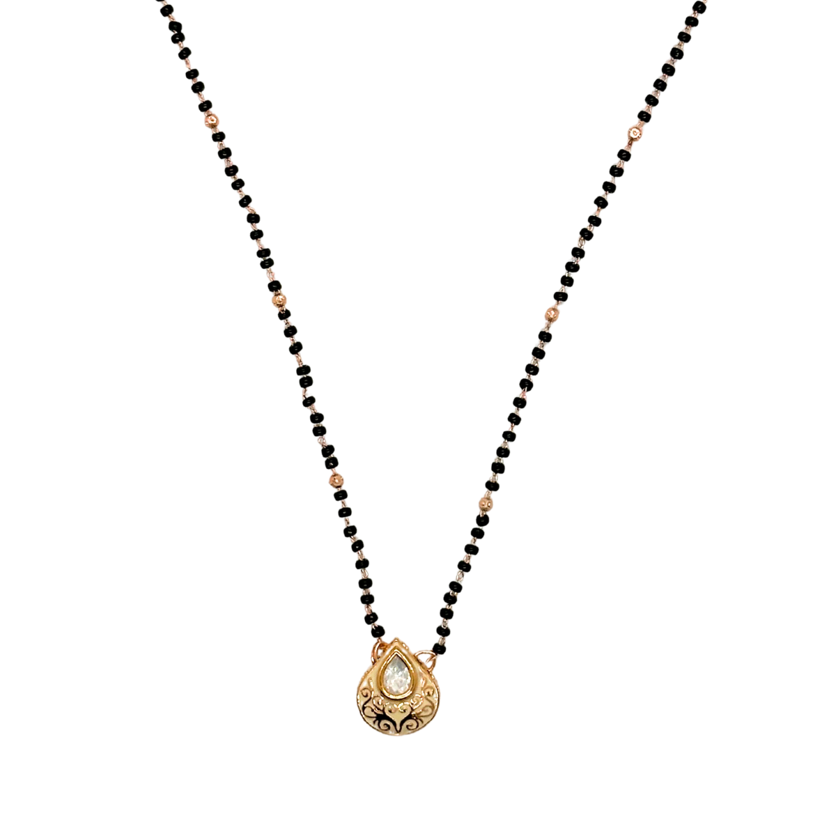Kundan & Meenakari-Style Mangalsutra