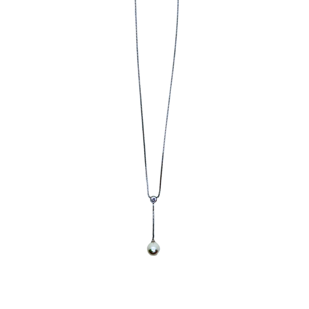 Moonlight Lariat Necklace