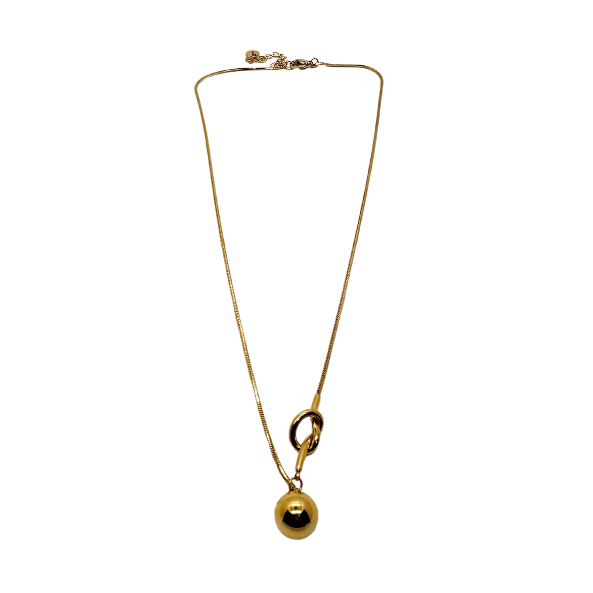 Gold Lockdown Pendant