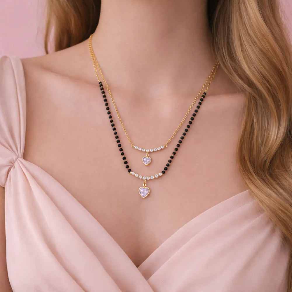 Two Hearts Mangalsutra