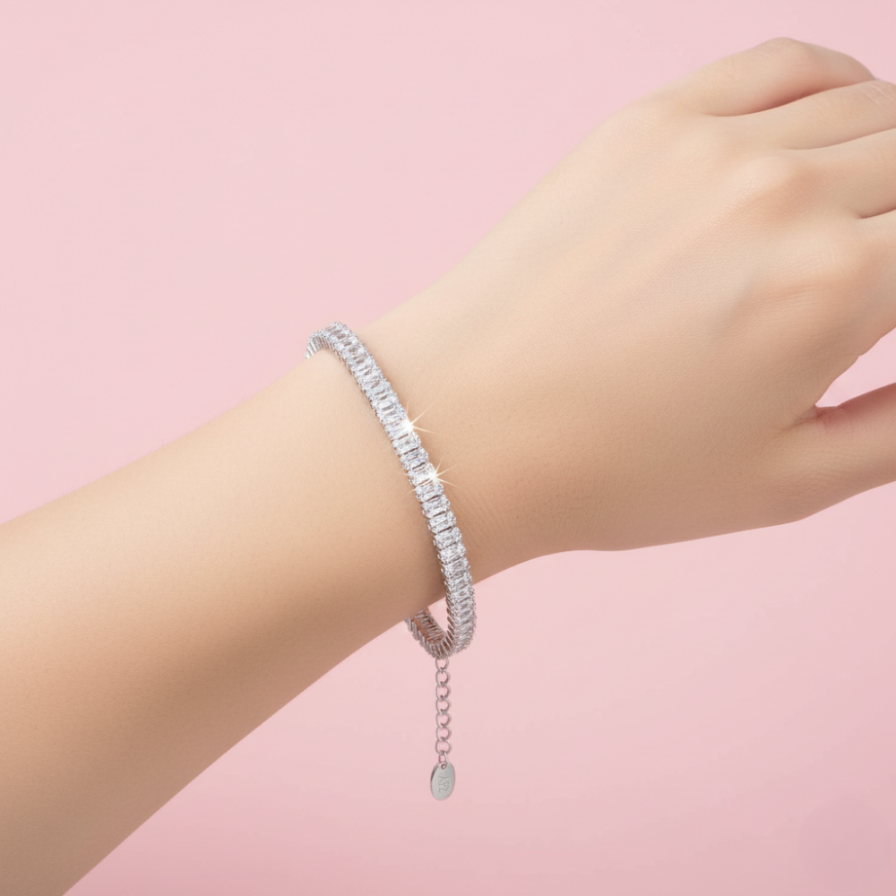 Crystal Tennis Bracelet