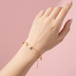 Shell & Gemstone Charm Anklet