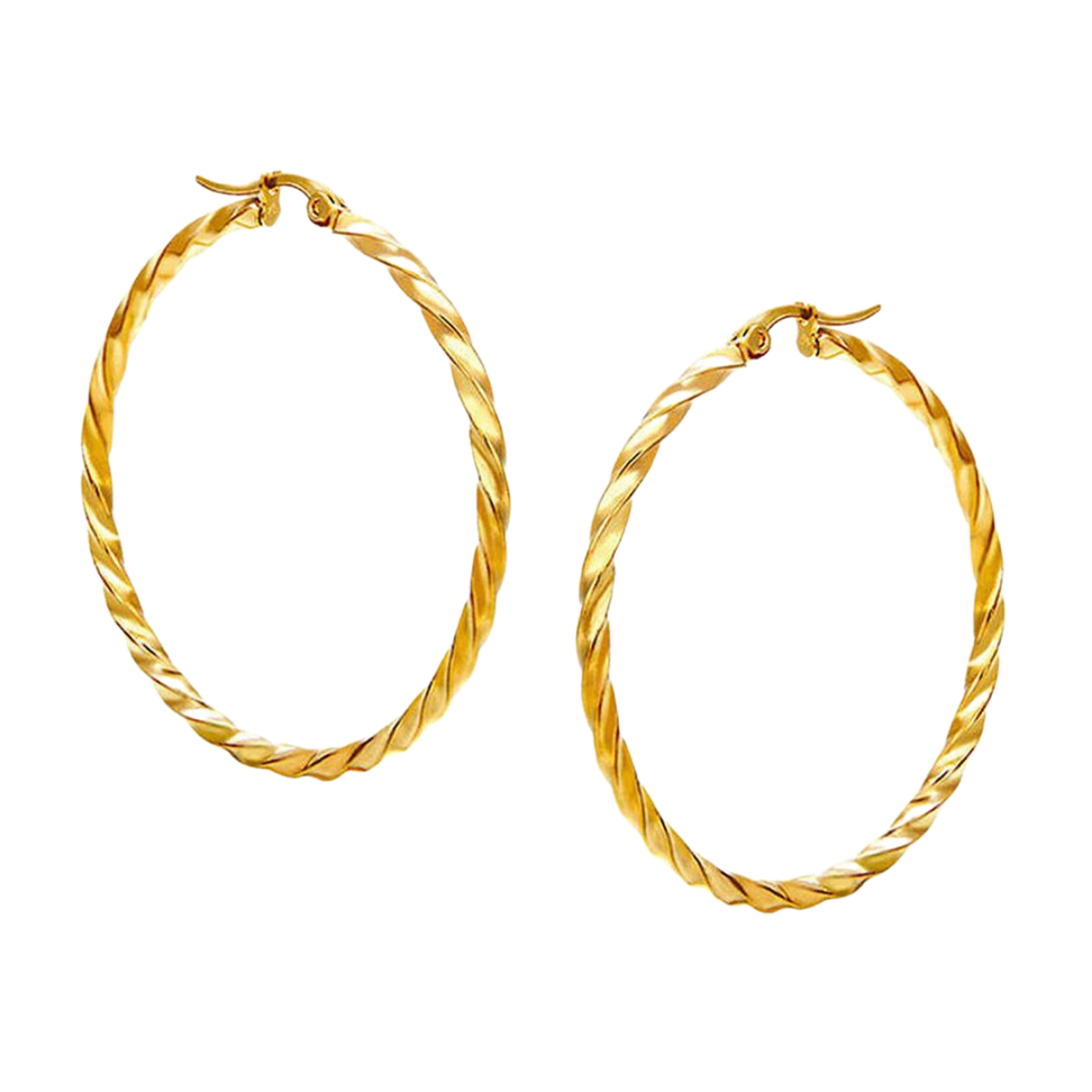Golden Spiral Hoops