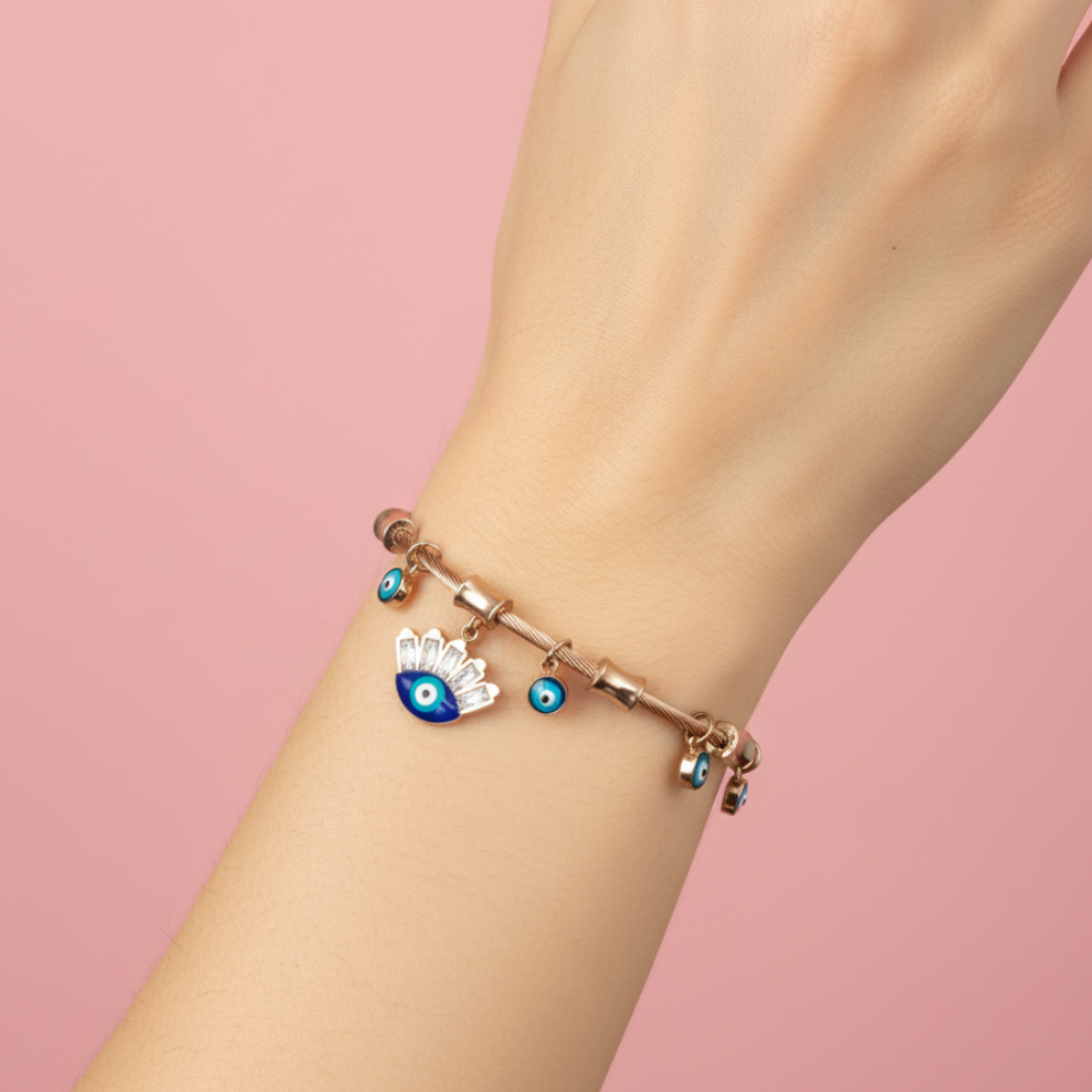 Evil Eye Charm Bracelet