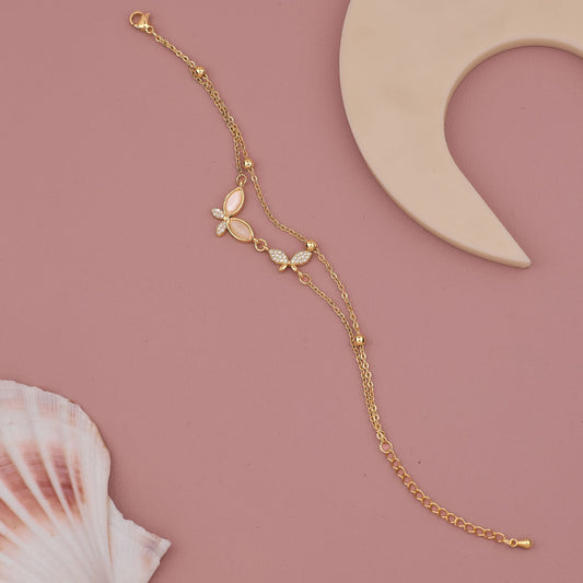 Butterfly Chain Bracelet