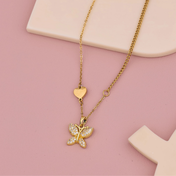 Crystal Flower Necklace