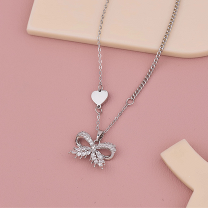 Grace Bow Necklace