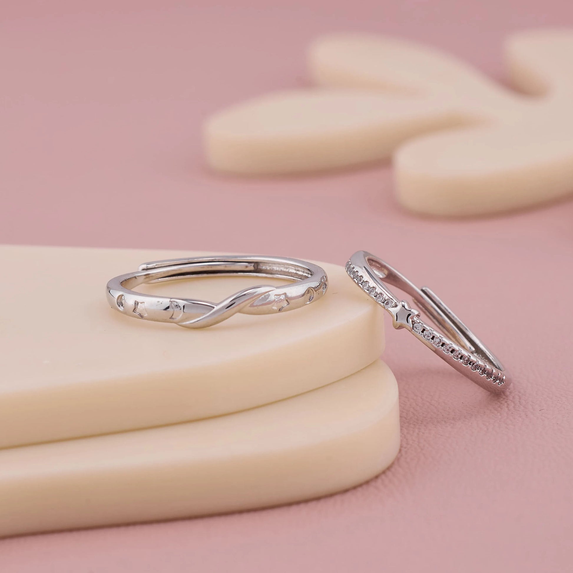 Starlight Couple Ring