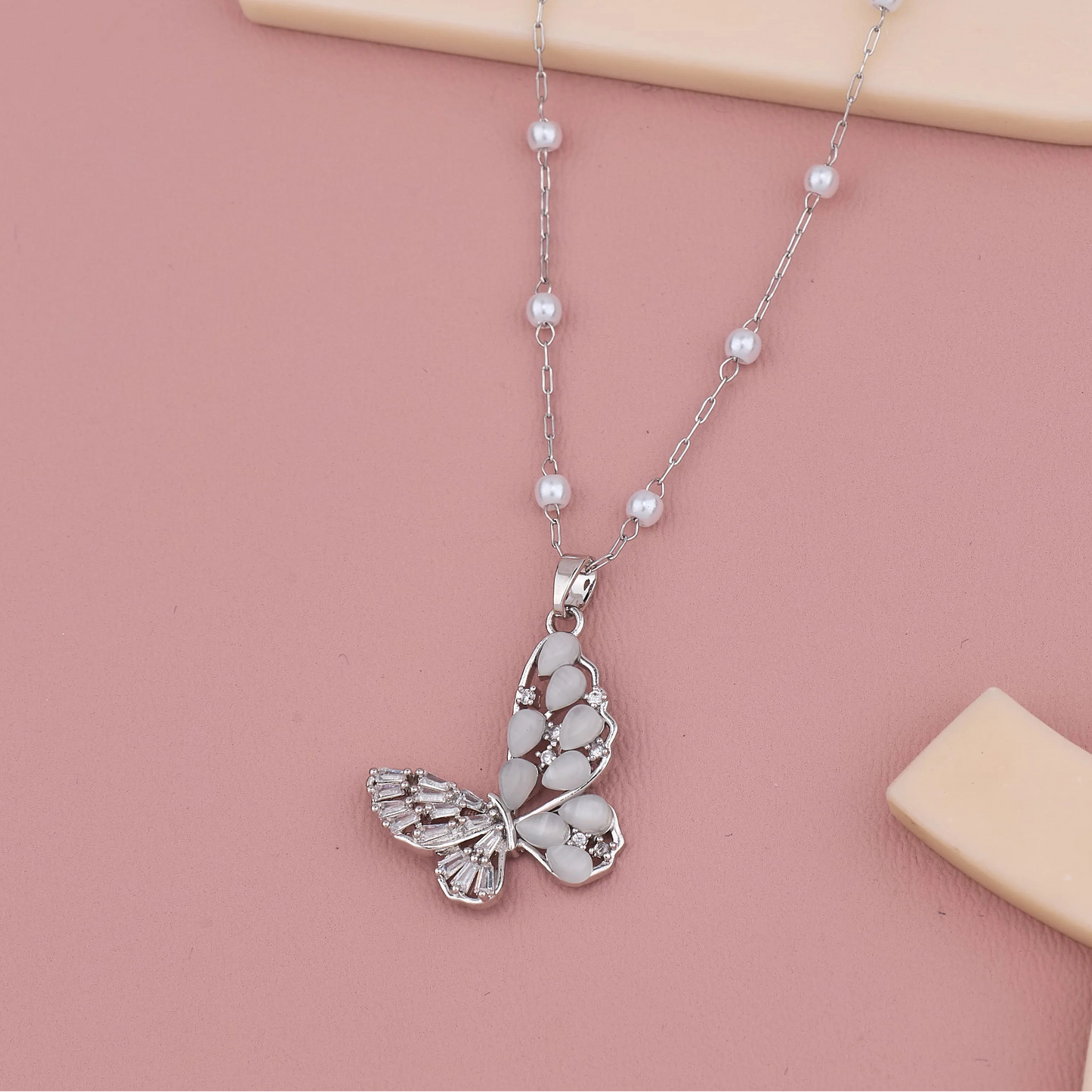Whisperfly Silver Pendant