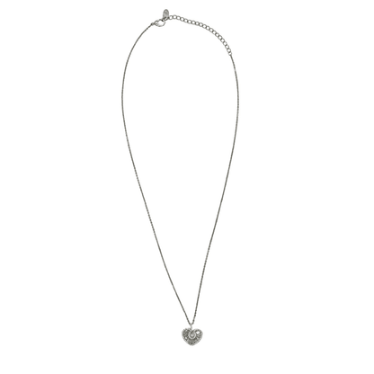 Bejeweled Heart Necklace