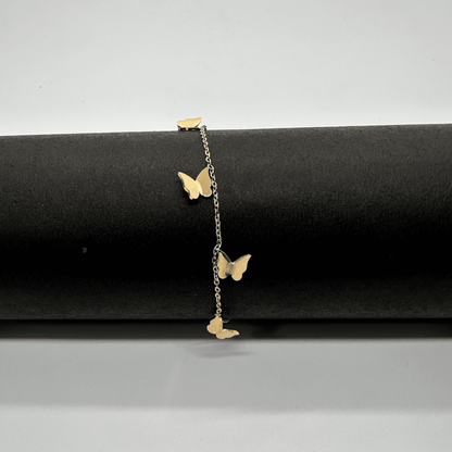 Butterfly Kisses Charm Bracelet