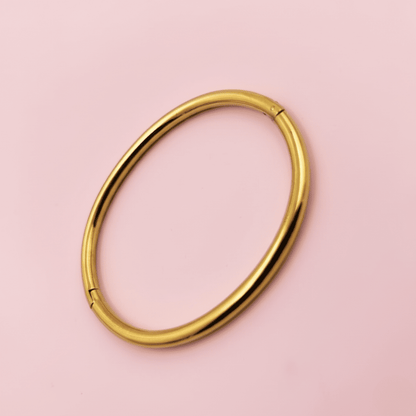 Anti-Tarnish Classic Gold Cuff Bracelet for Women