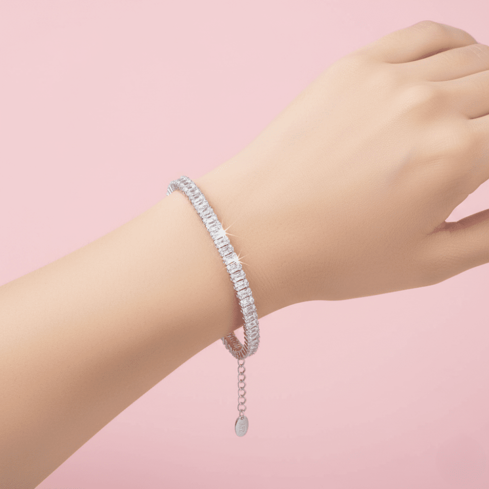 Crystal Tennis Bracelet