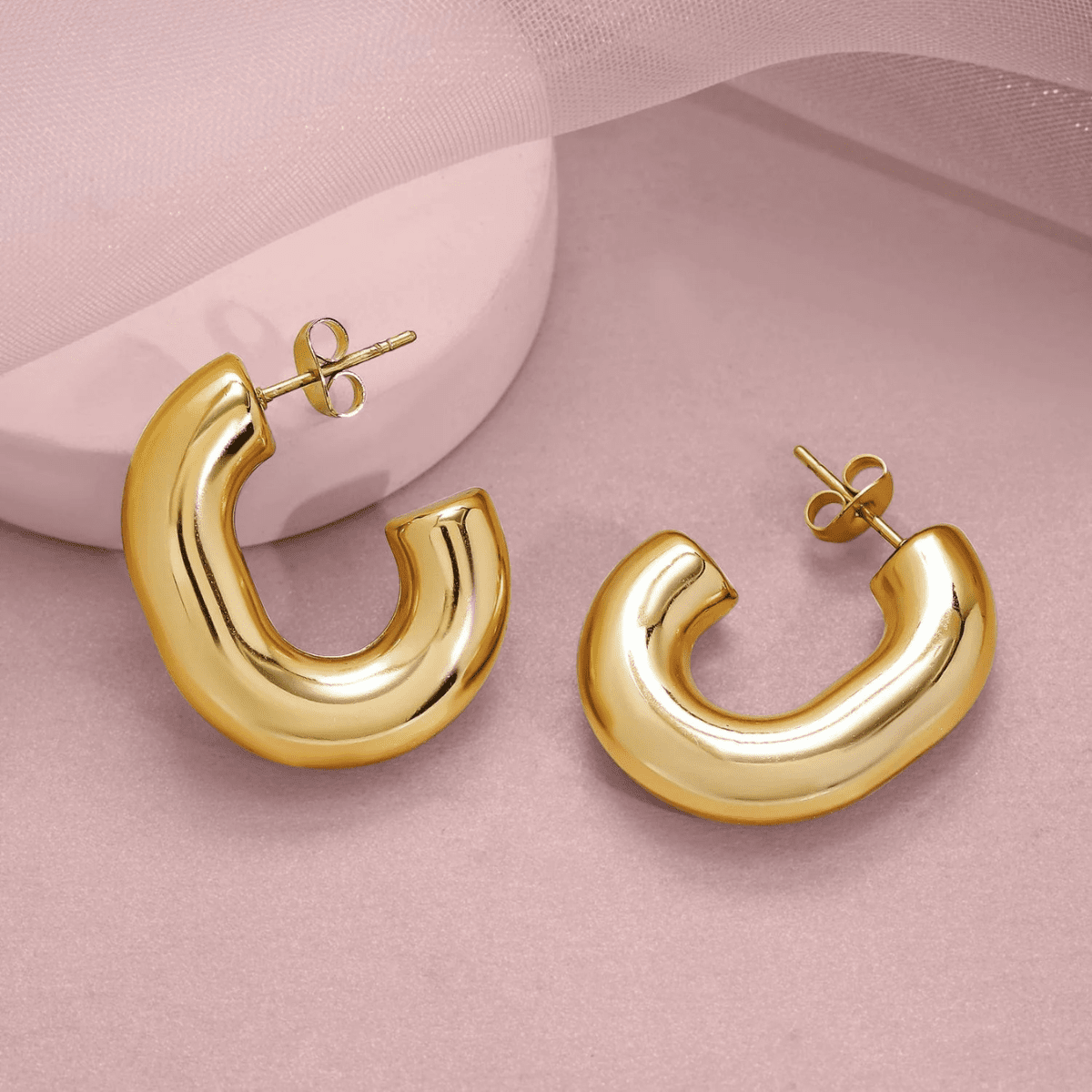 Glam Loops Earrings for Women Anti Tarnish Jewellery