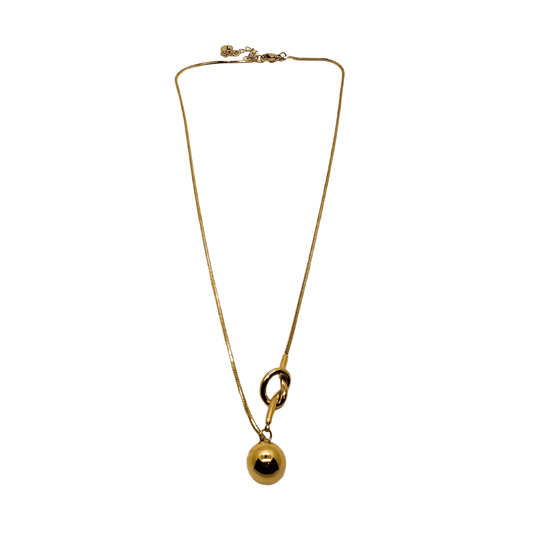 Gold Lockdown Pendant