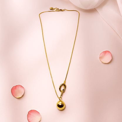 Gold Lockdown Pendant Daily Wear Anti Tarnish Jewellery