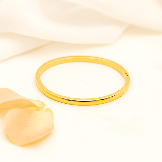 Golden Glow Minimalist Bracelet