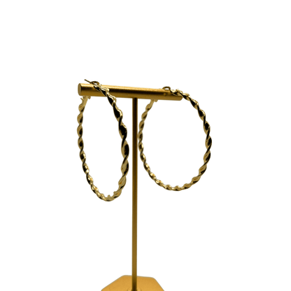 Golden Helix Hoops