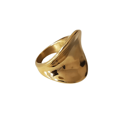 Golden Mirage Dome Ring
