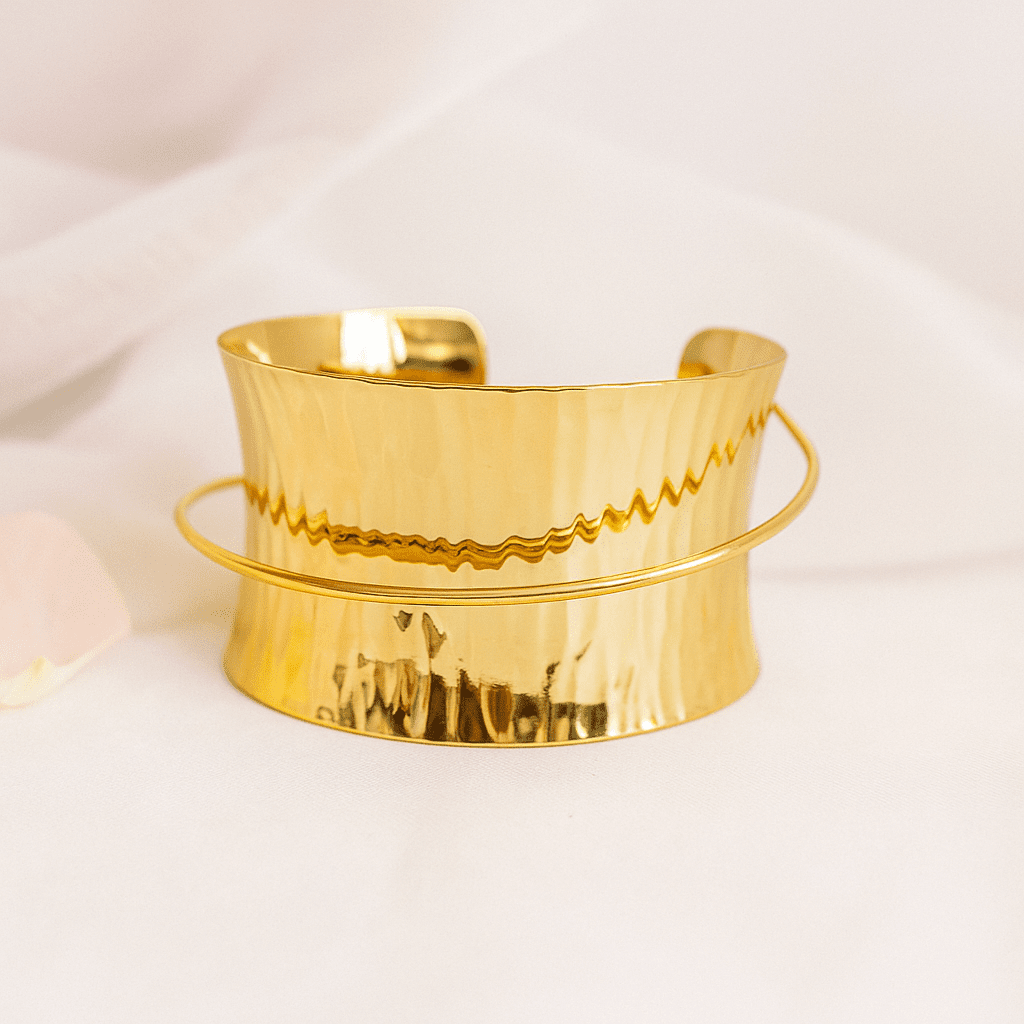 Golden Serpent Bracelet for Women Anti Tarnish Jewellery