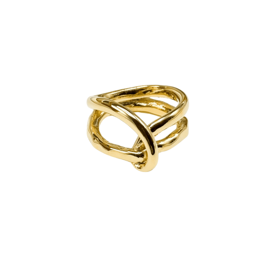Knot Ring for Women Anti Tarnish Jewellery