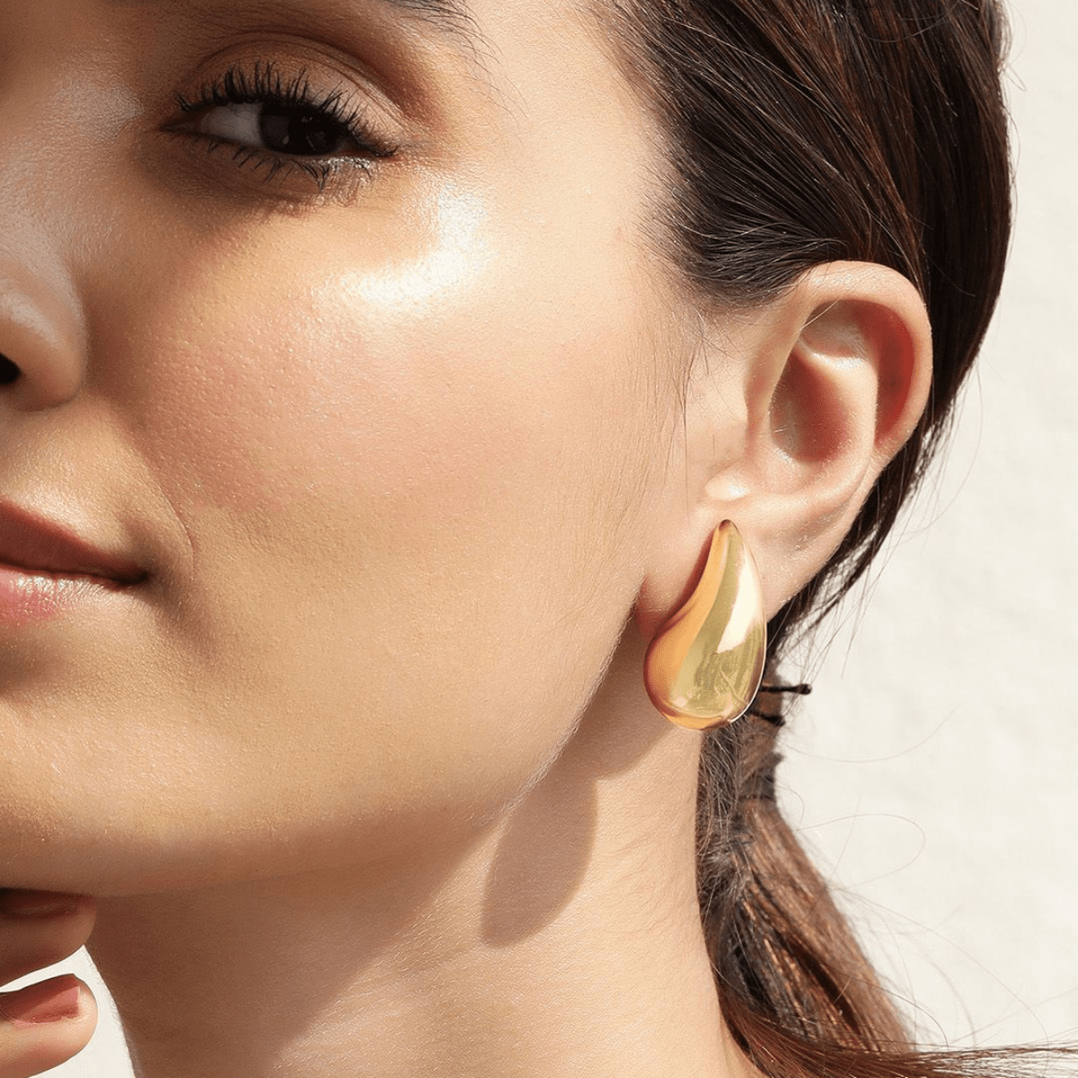 Lava Drip Studs for Women Anti Tarnish Jewellery