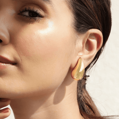 Lava Drip Studs for Women Anti Tarnish Jewellery