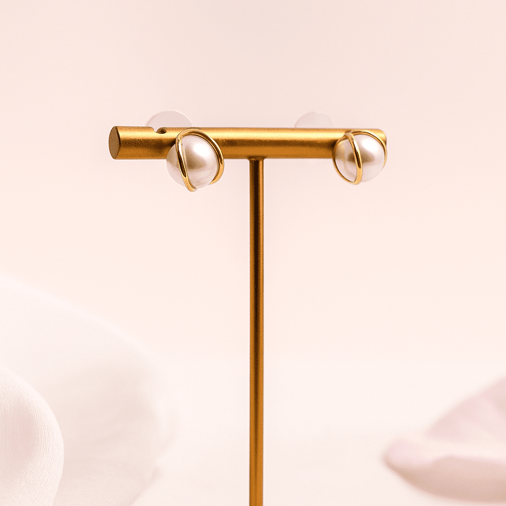 Mermaid Kiss Pearl Earring Daily Wear Jewellery