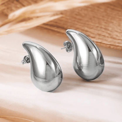 Moon Drip Studs for Women Anti Tarnish Jewellery