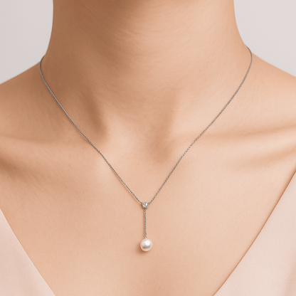 Moonlight Lariat Necklace