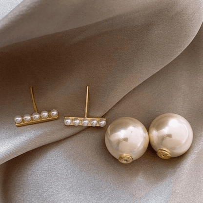 Pearl Pop Duo Studs