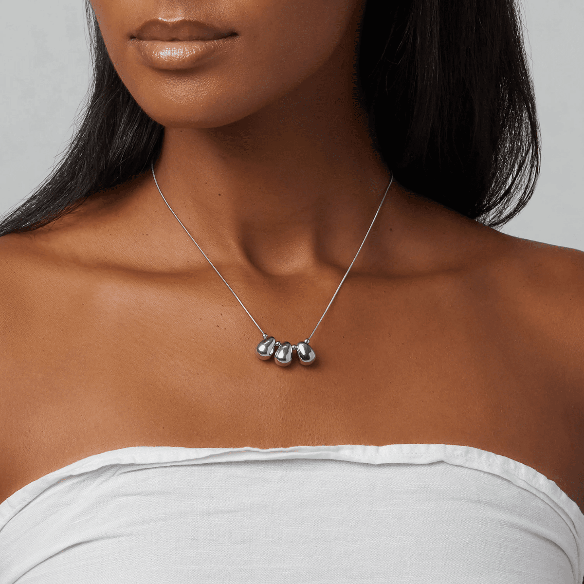 Raindrop Trio Necklace