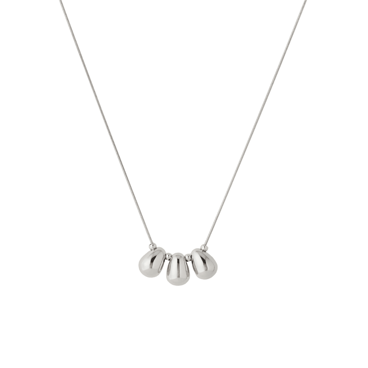 Raindrop Trio Necklace for Women Anti Tarnish Jewellery