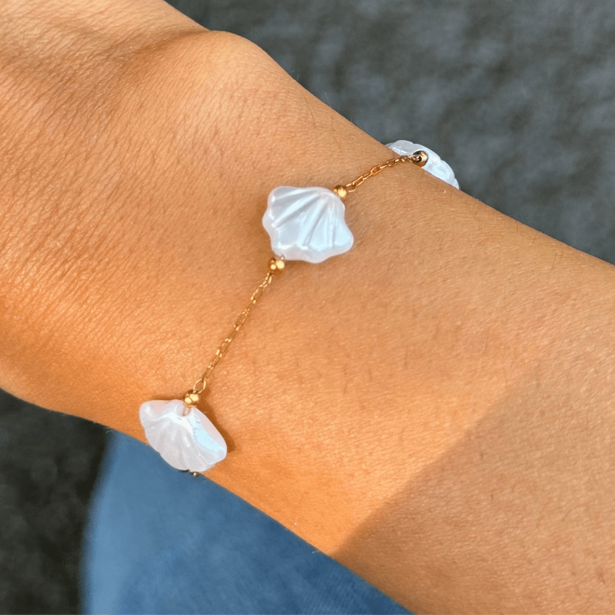 Seashell Breeze Bracelet for Women Anti Tarnish Jewellery