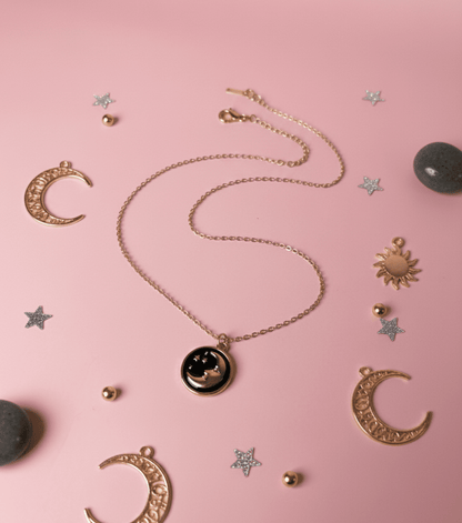 Shadow Moon Necklace