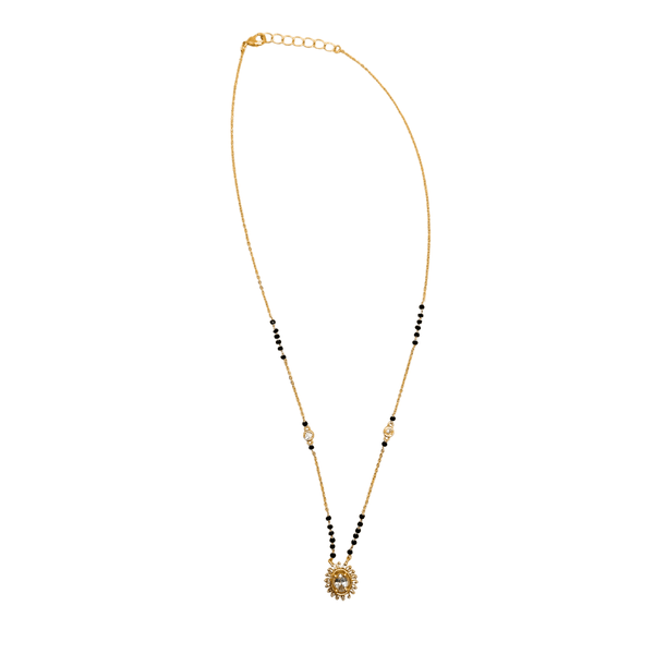 Starburst Solitaire Mangalsutra Daily Wear Anti Tarnish Jewellery